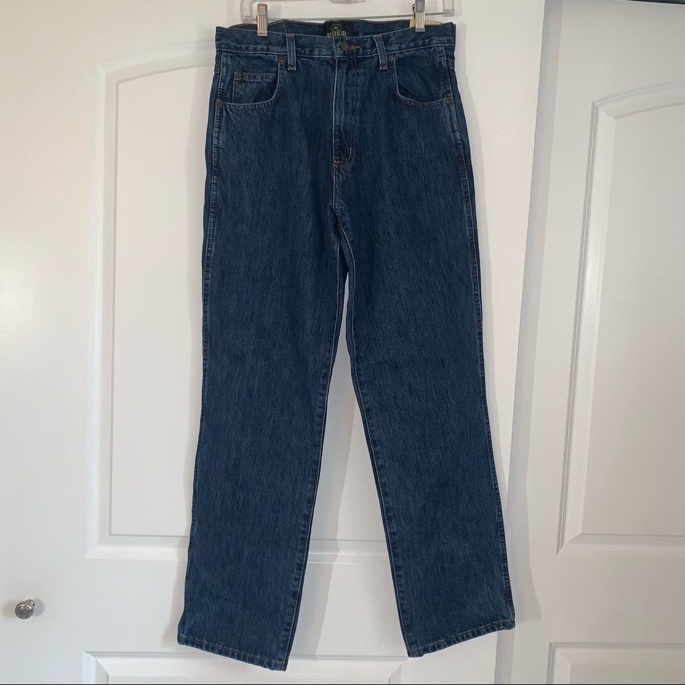 Red Head Relaxed Dark Wash Jeans NWT